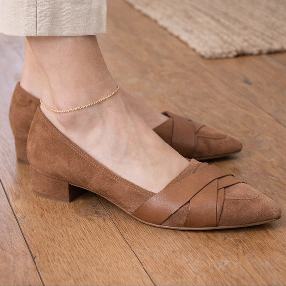 Cole Haan Shoes - Cole Haan Camila Suede Leather Skimmer Flat Loafer Size 8.5